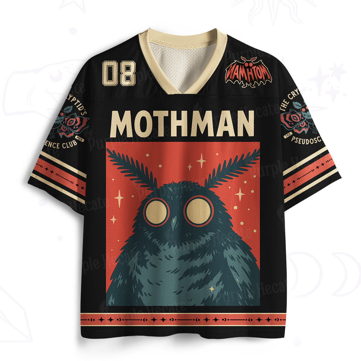 Purplehecate Mothman Mesh Jersey