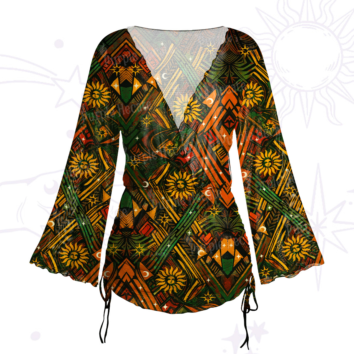 Purplehecate Rose Skull Maxi Tank Beachwear Dress