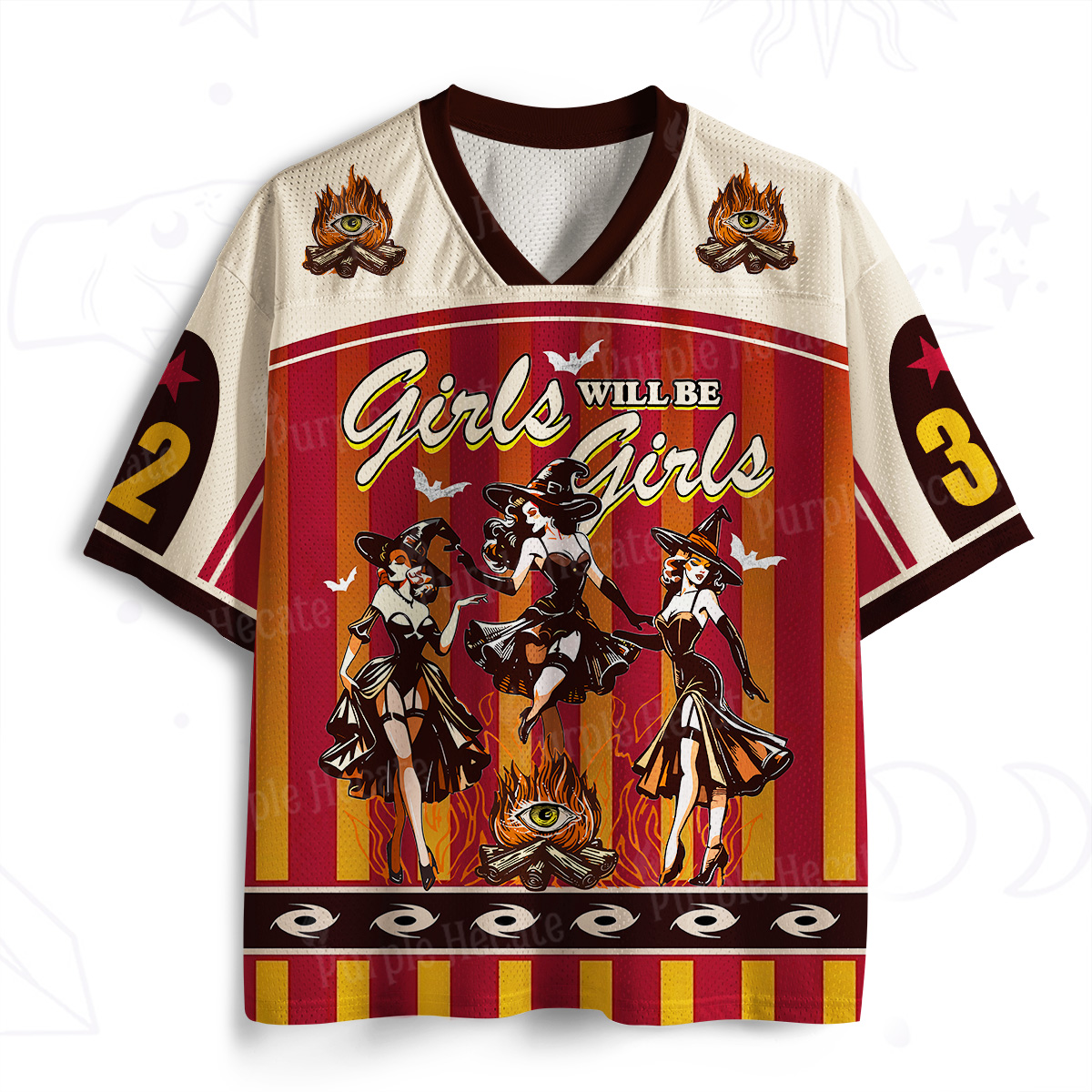 Purplehecate Girls Will Be Girls Mesh Jersey