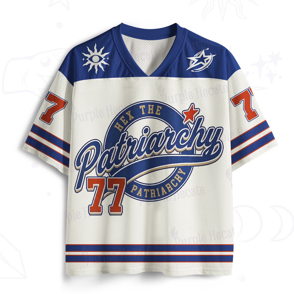 Purplehecate Hex the Patriarchy Mesh Jersey
