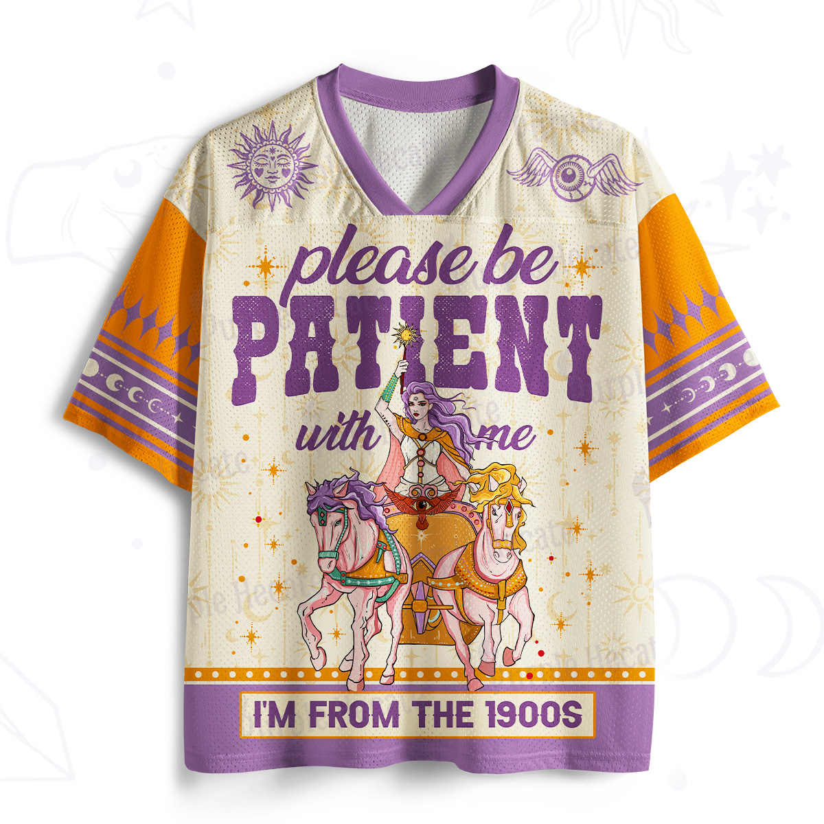 Purplehecate Please Be Patient With Me I'm From The 1900s Mesh Jersey
