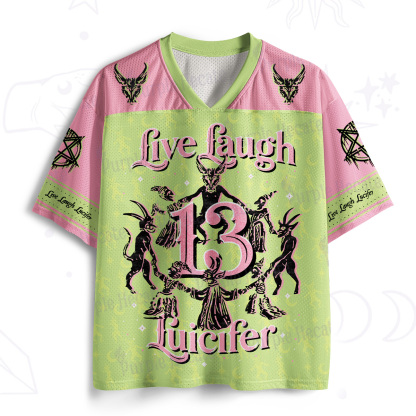 Purplehecate Live Laugh Lucifer Mesh Jersey