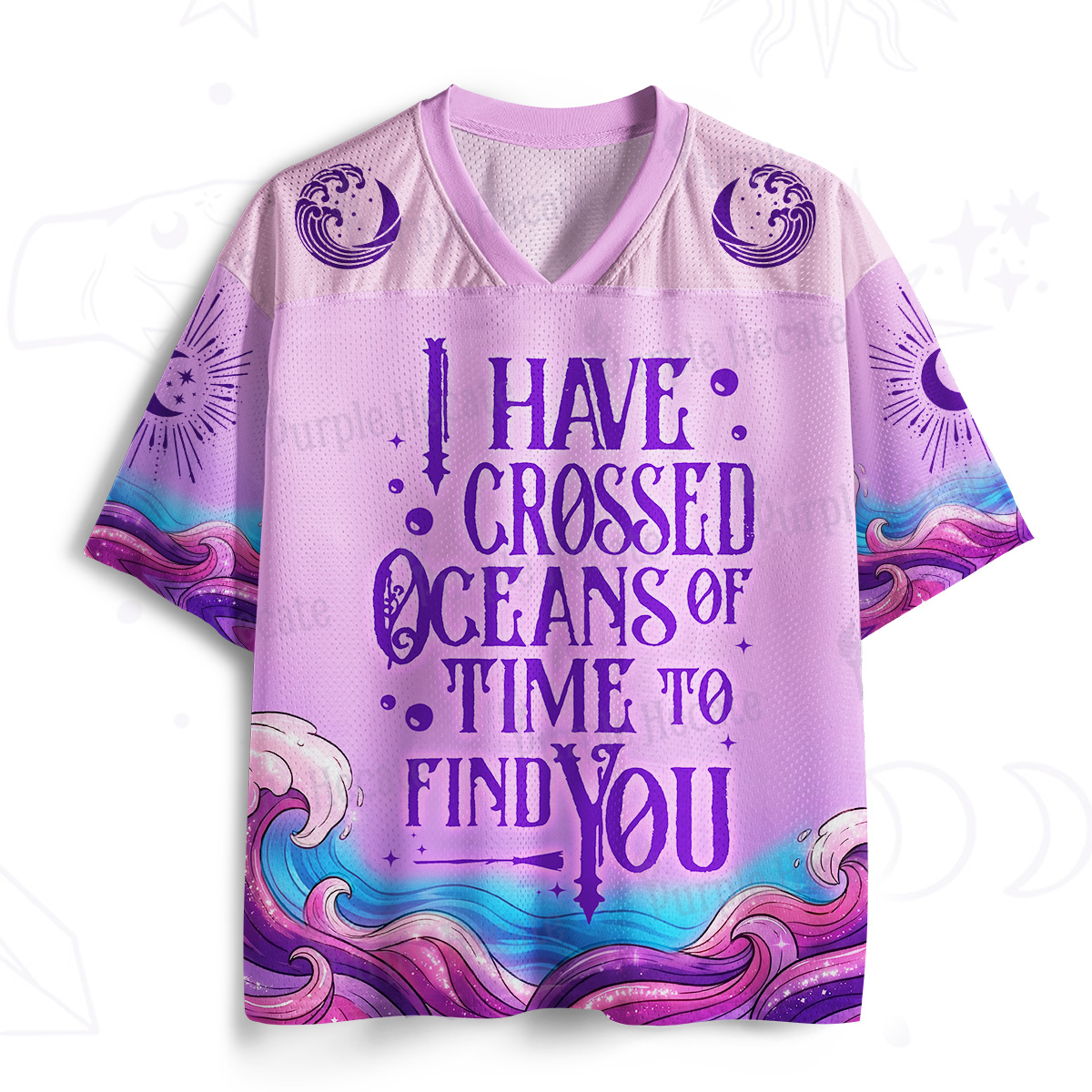 Purplehecate Across Oceans of Time I Found You Mesh Jersey