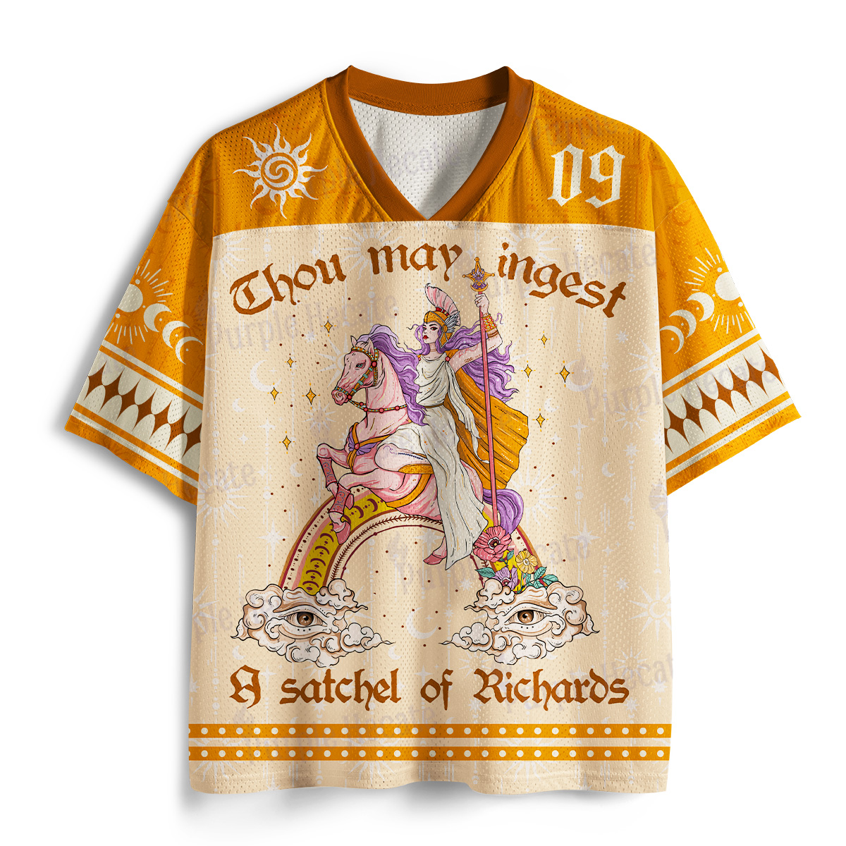 Purplehecate Thou may ingest a satchel of Richards Mesh Jersey