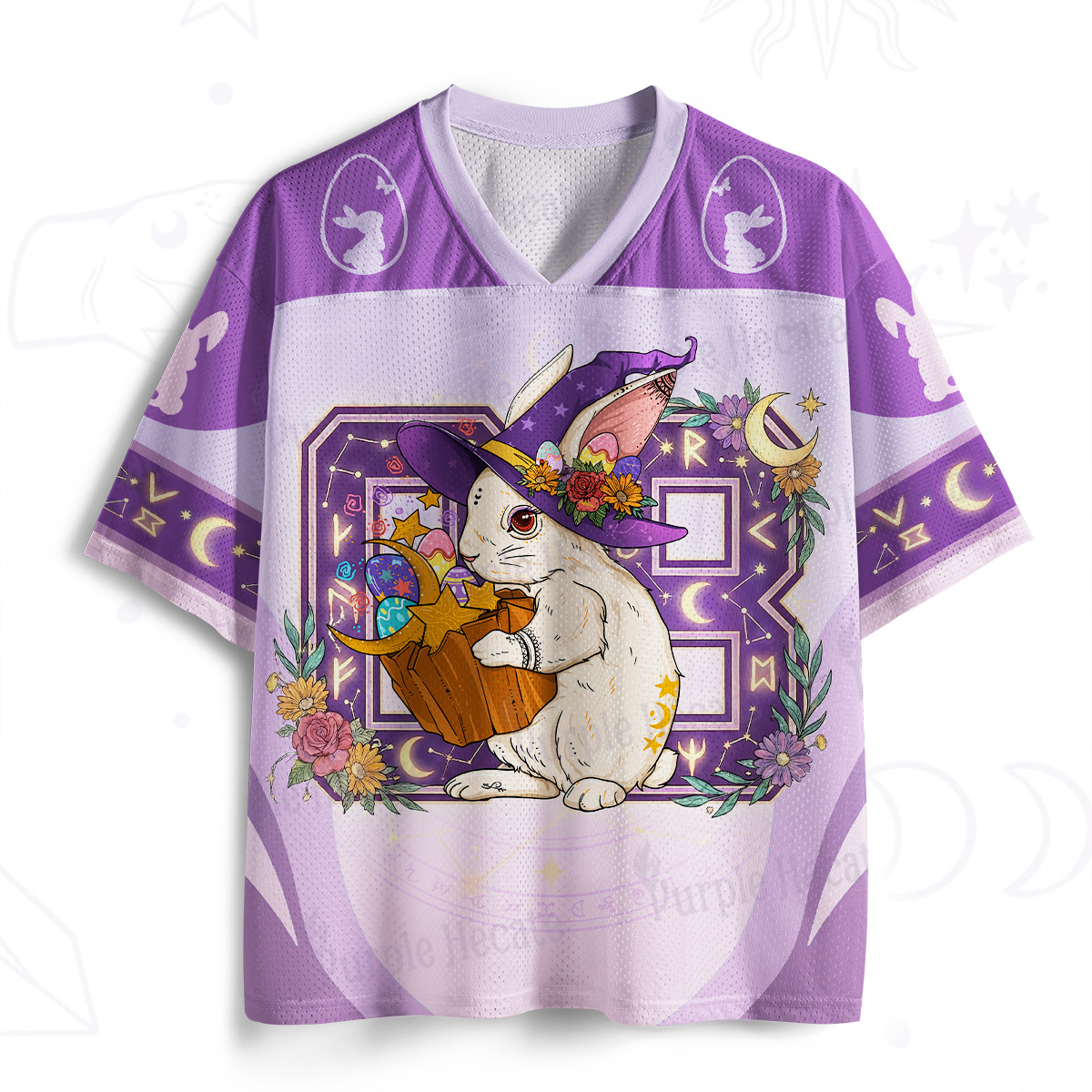 Purplehecate Enchanted Bunny Easter Mesh Jersey