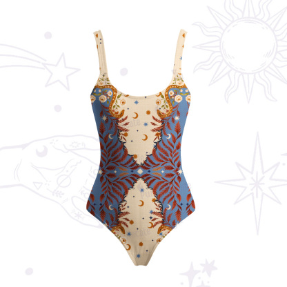Purplehecate Celestial Ascension Tank One Piece Swimsuit