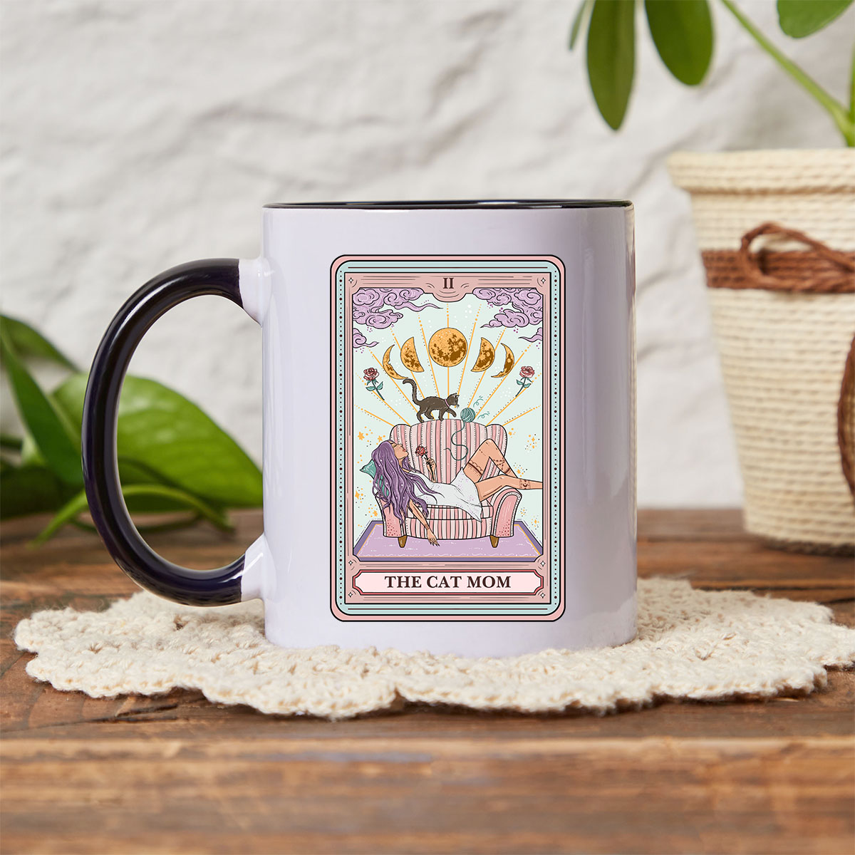 Purplehecate The Cat Mom Mug