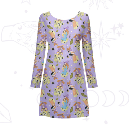 Purplehecate Mom Group Shenanigans Beachwear Cover-Up Dress