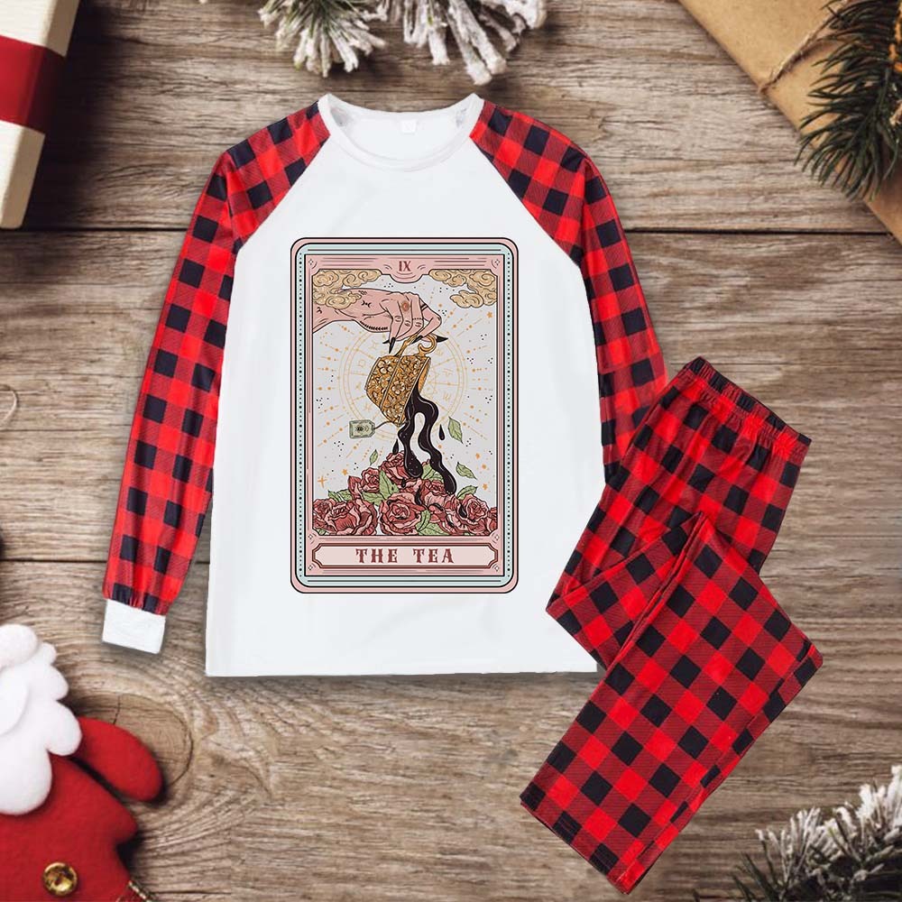 Purplehecate The Tea Tarot Christmas Pajamas
