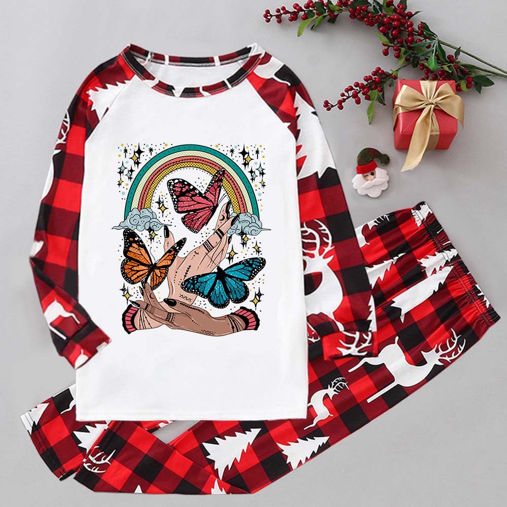 Purplehecate Metamorphoses Elk Christmas Pajamas