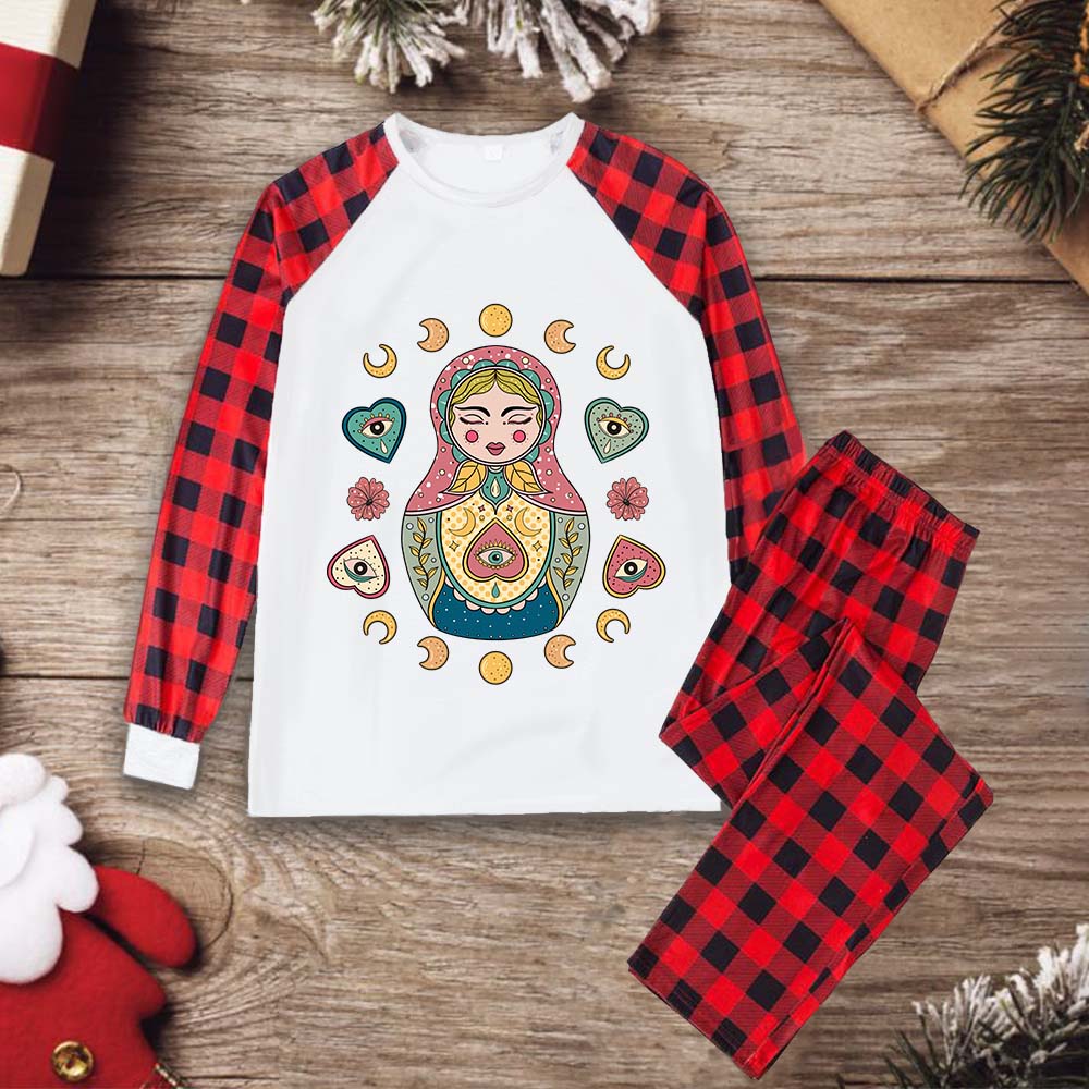 Purplehecate Nesting Doll Christmas Pajamas