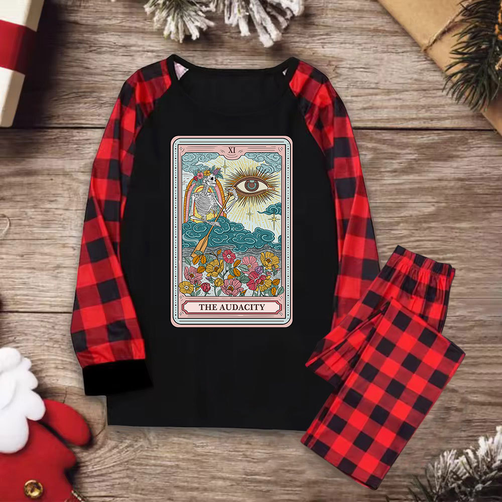 Purplehecate The Audacity Tarot Christmas Pajamas