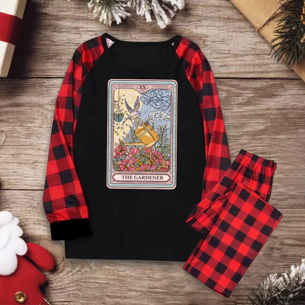Purplehecate The Gardener Tarot Christmas Pajamas