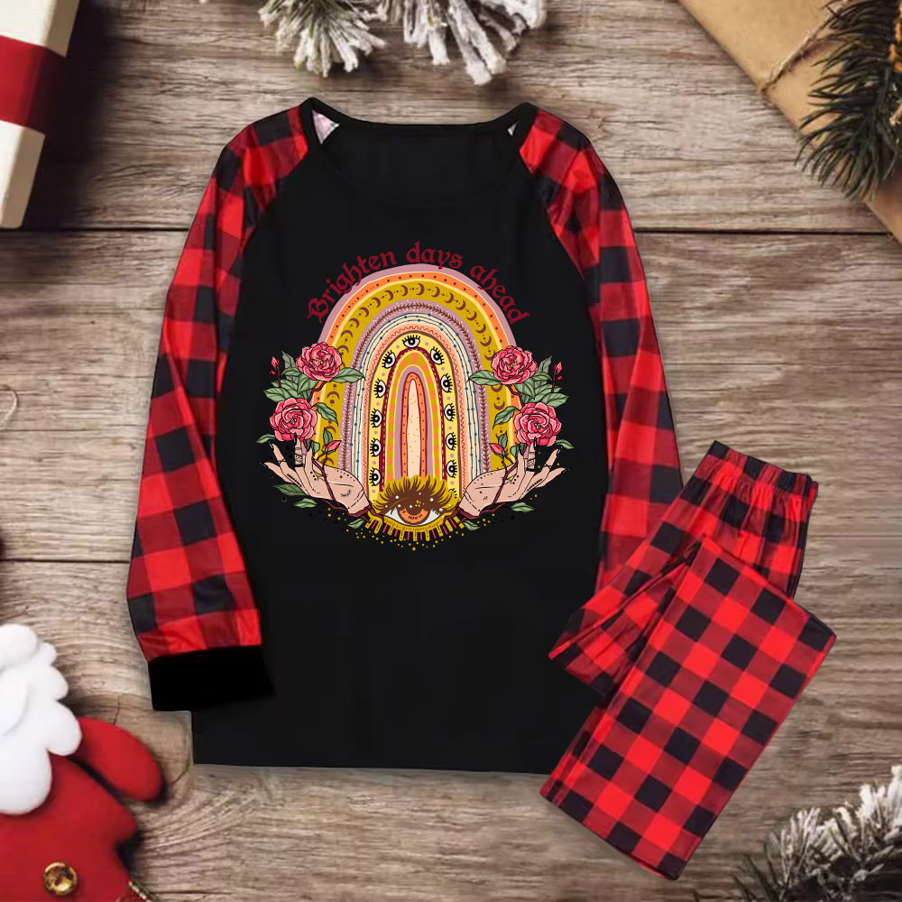 Purplehecate Brighten Days Ahead Christmas Pajamas