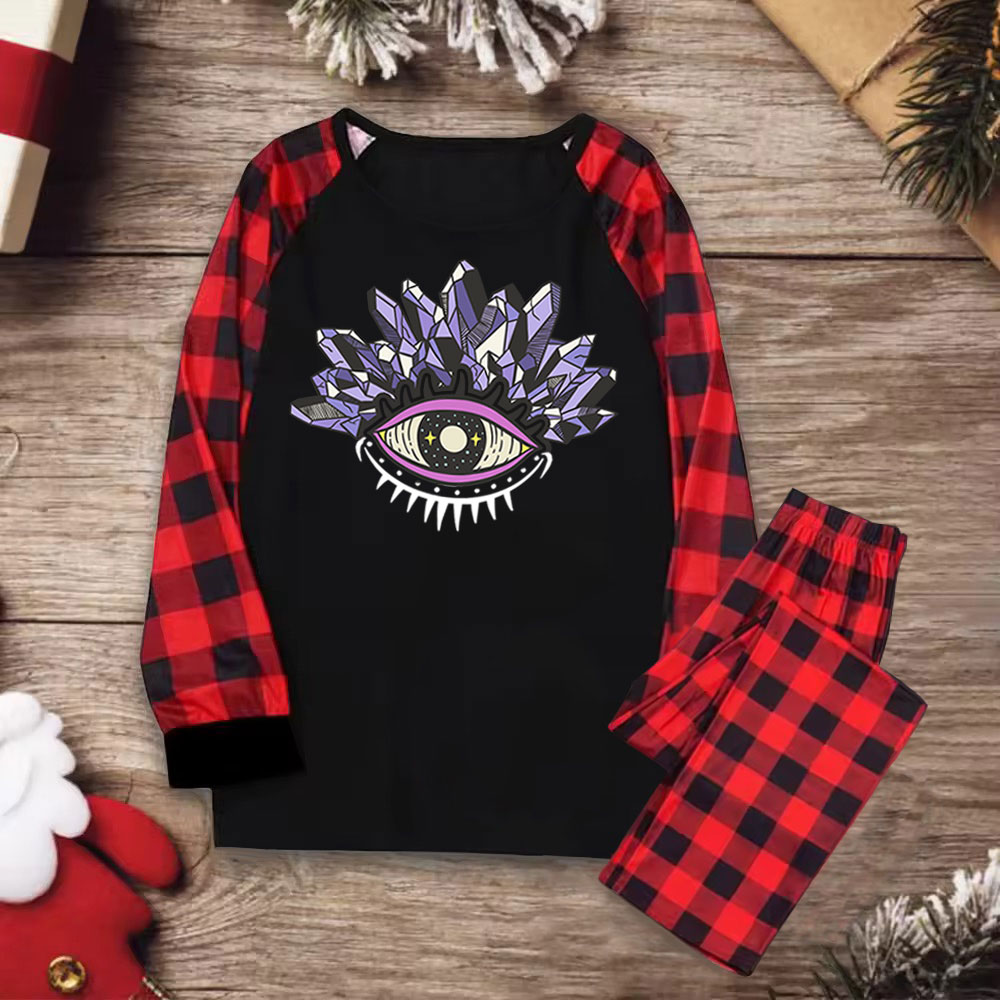 Purplehecate Crystal Eye Christmas Pajamas