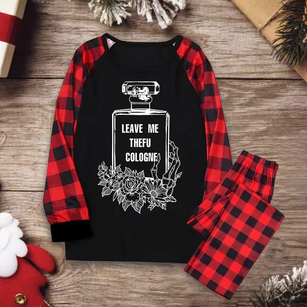 Purplehecate Leave Me The FU Cologne Christmas Pajamas