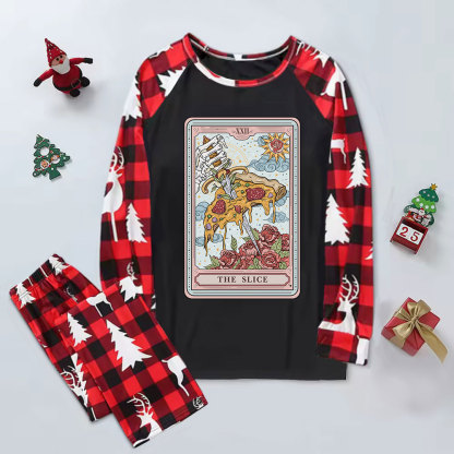Purplehecate The Slice Tarot Elk Christmas Pajamas
