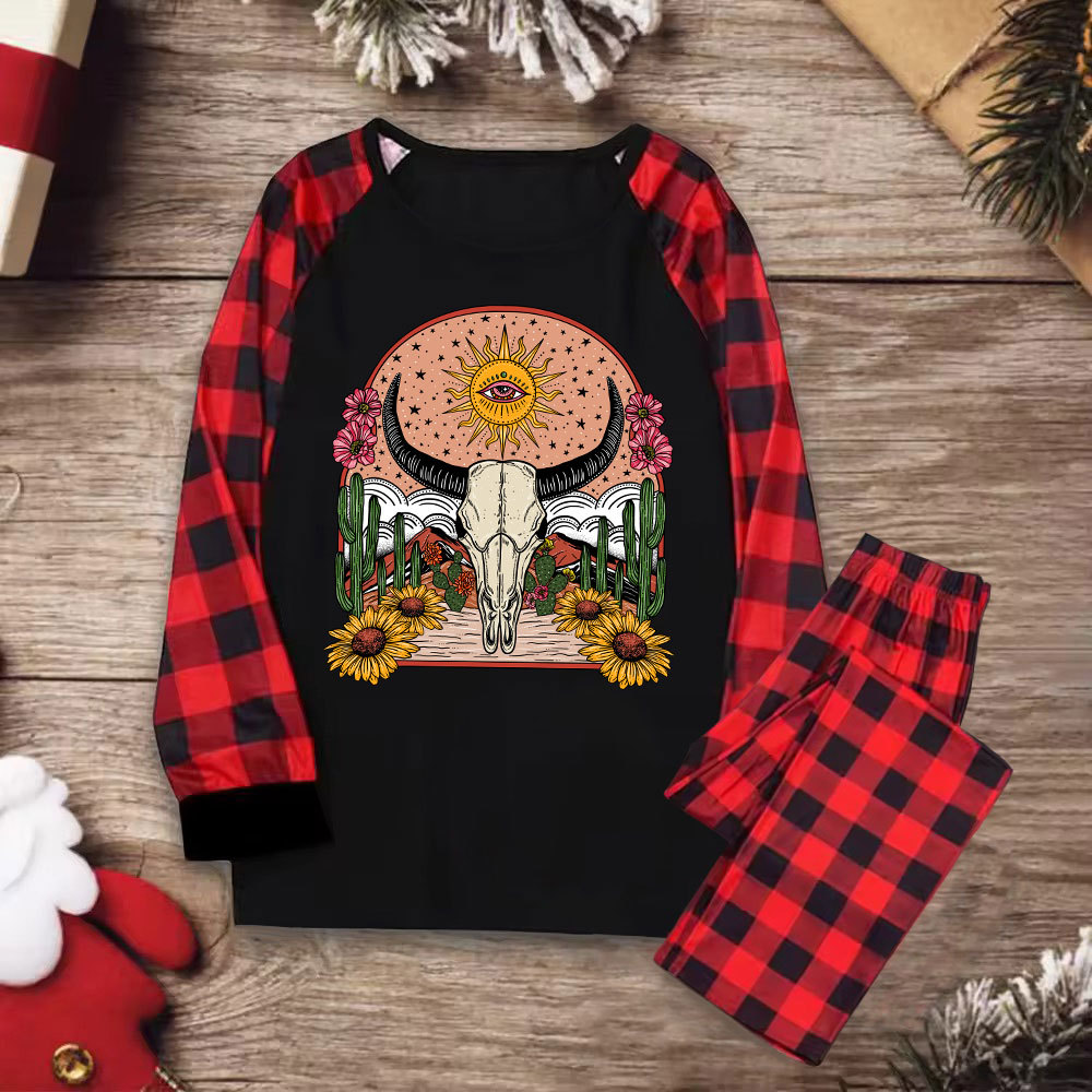 Purplehecate Desert Bloom Christmas Pajamas