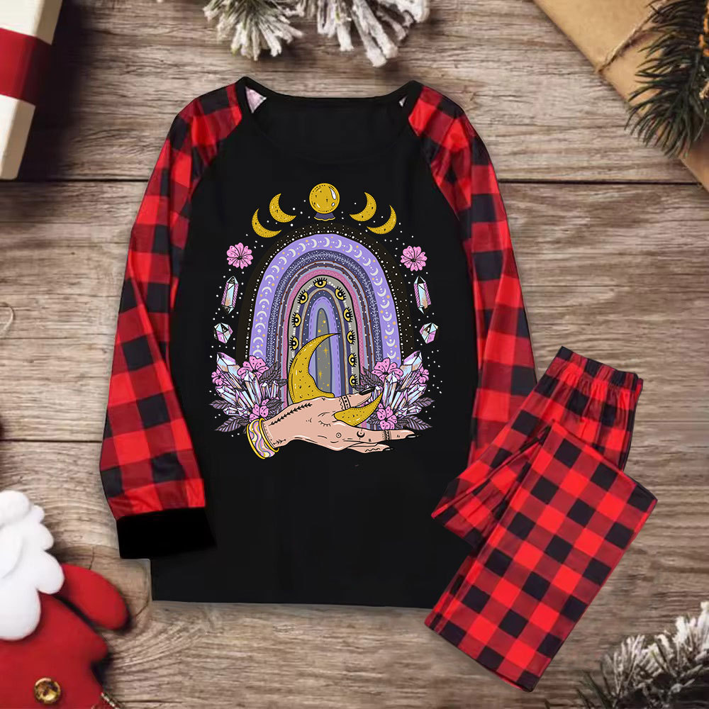 Purplehecate Magic Rainbow Christmas Pajamas