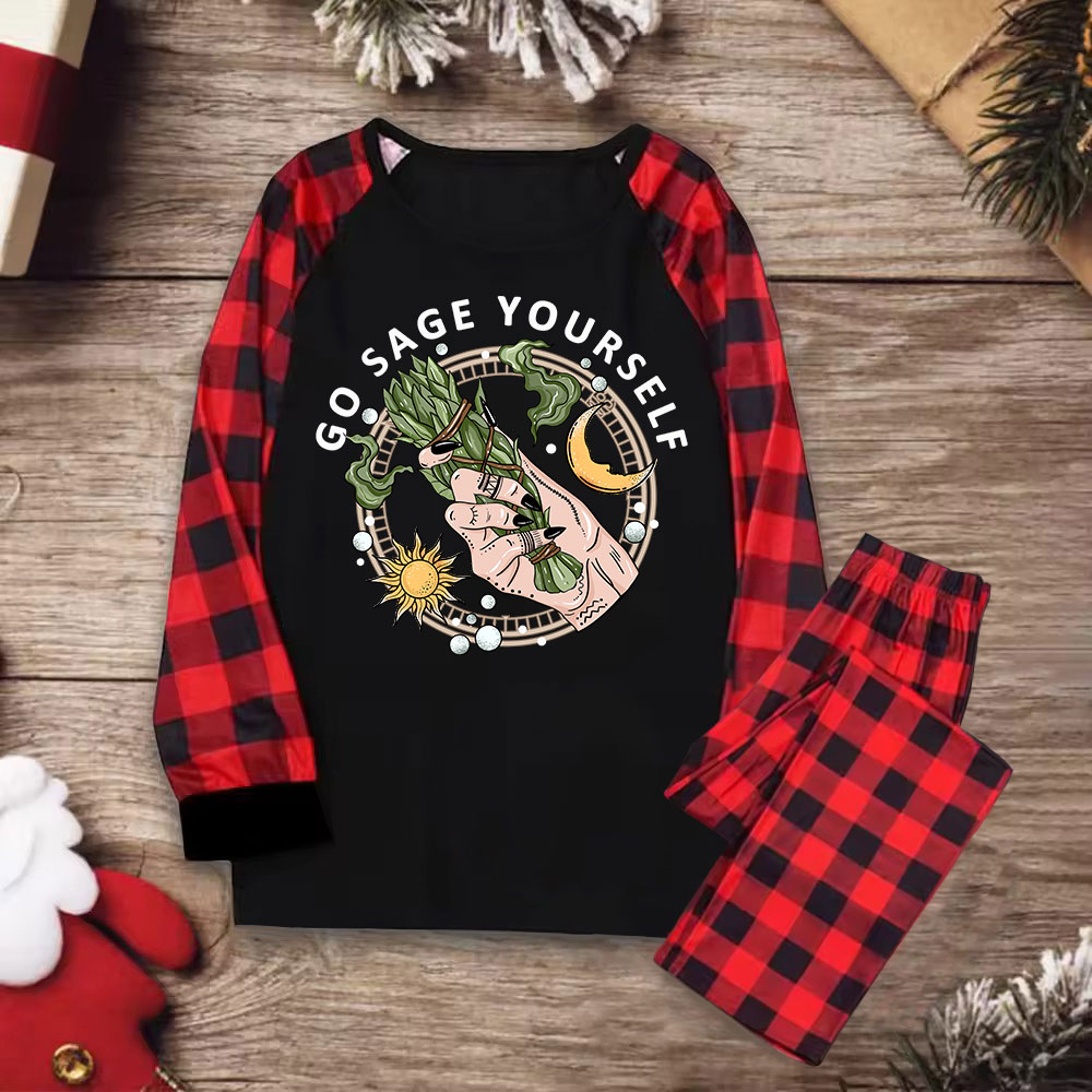Purplehecate Go Sage Yourself Christmas Pajamas