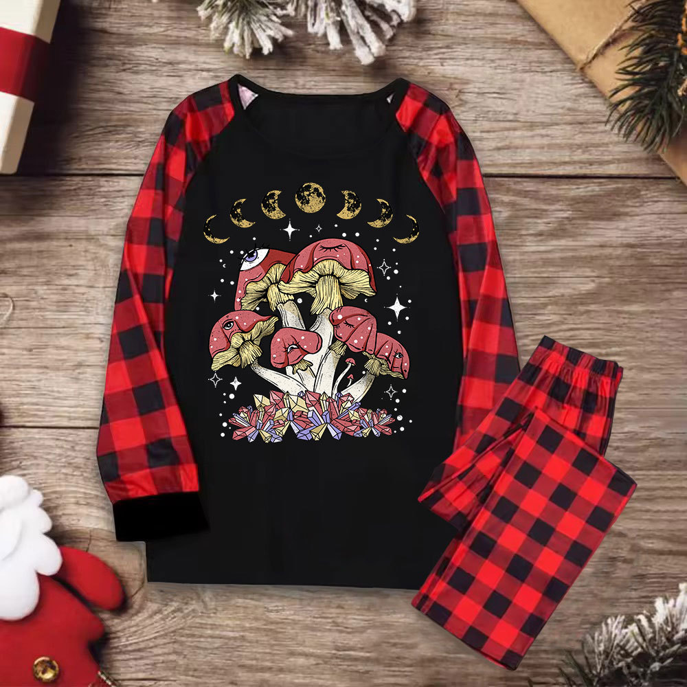 Purplehecate Magic Mushroom Christmas Pajamas