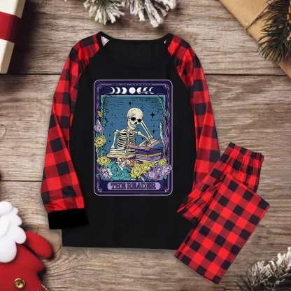 Purplehecate The Reader Tarot Card Christmas Pajamas