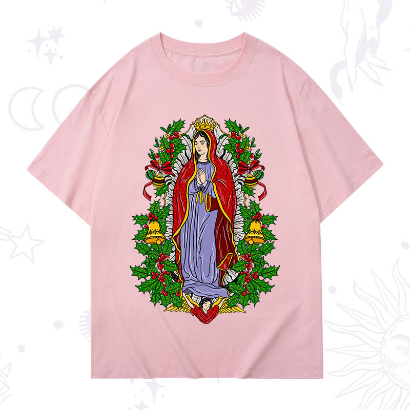 Purplehecate Christmas Mother Mary T-Shirt