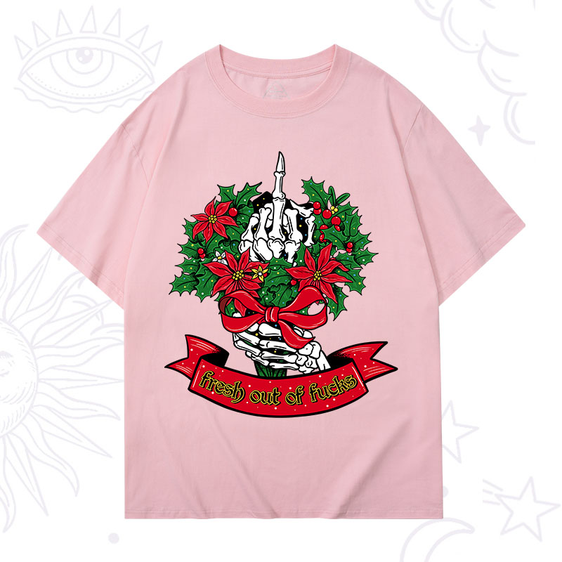 Purplehecate Christmas Fresh Out Of Fuck T-Shirt