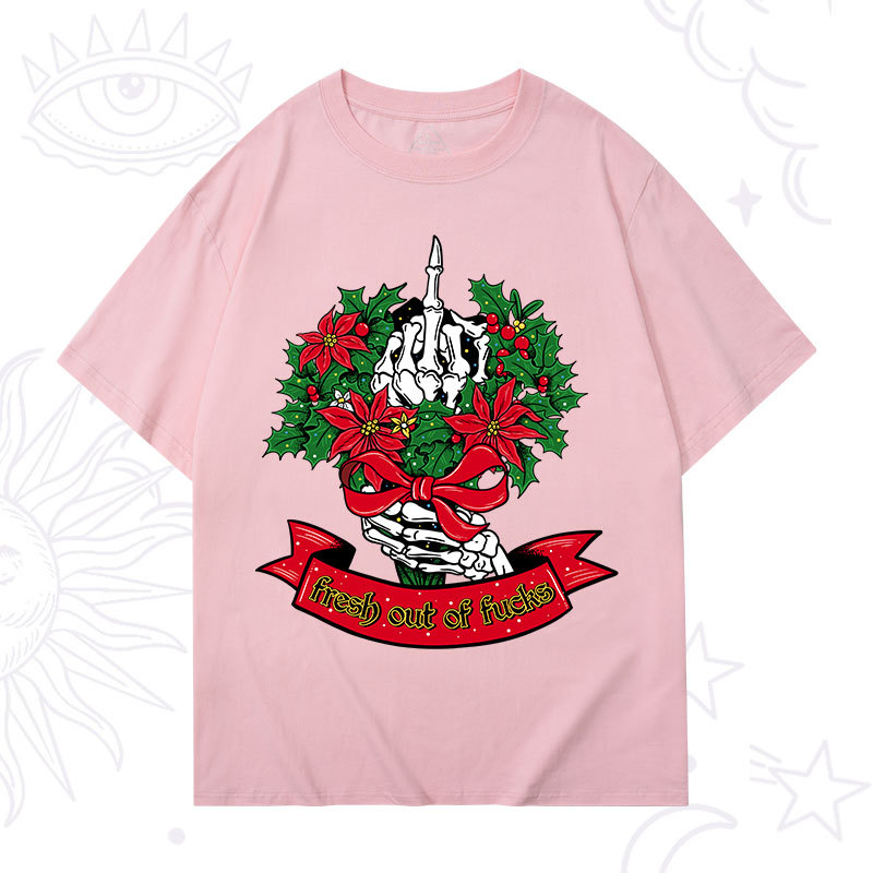 Purplehecate Christmas Fresh Out Of Fuck T-Shirt