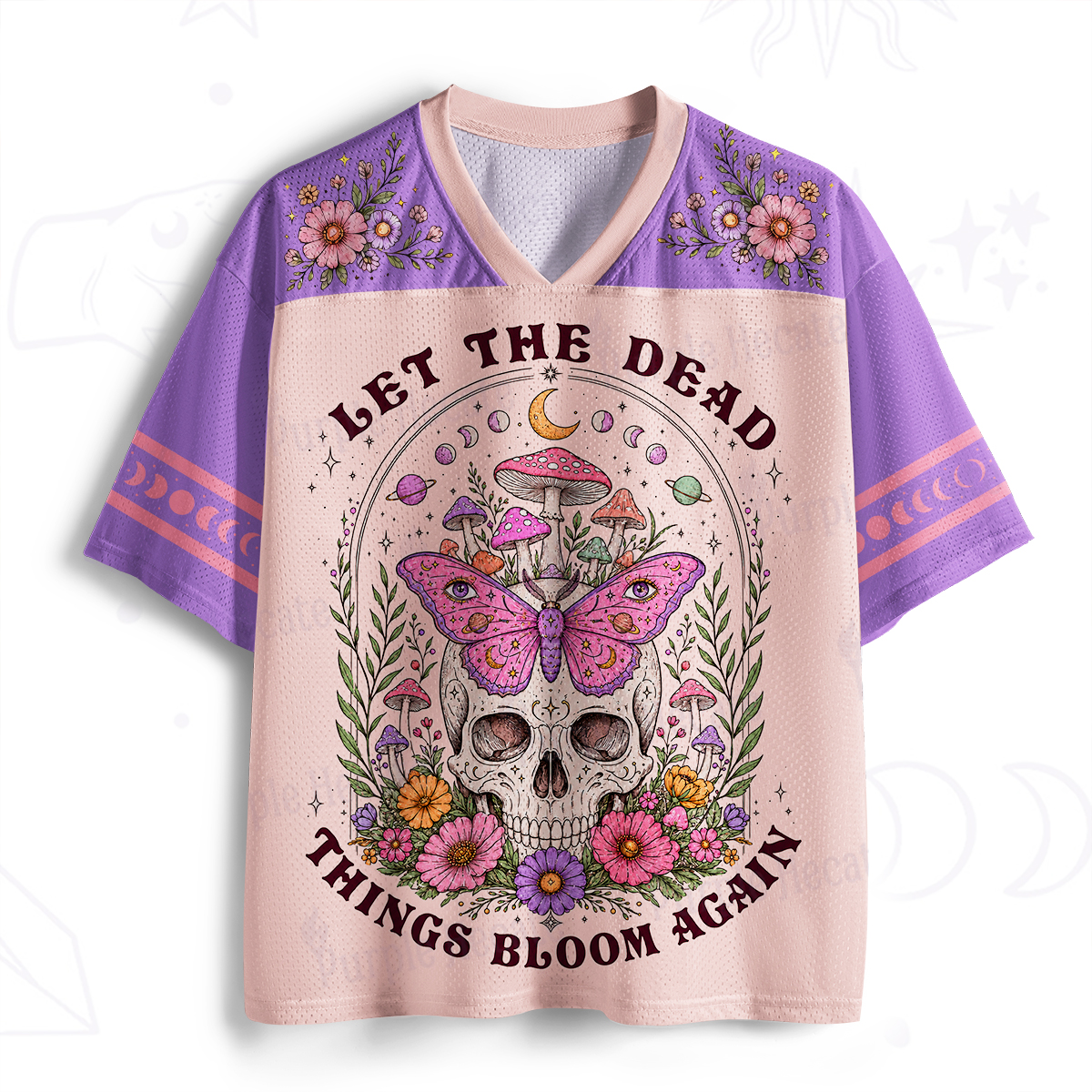 Purplehecate Dead Bloom Again  Mesh Jersey