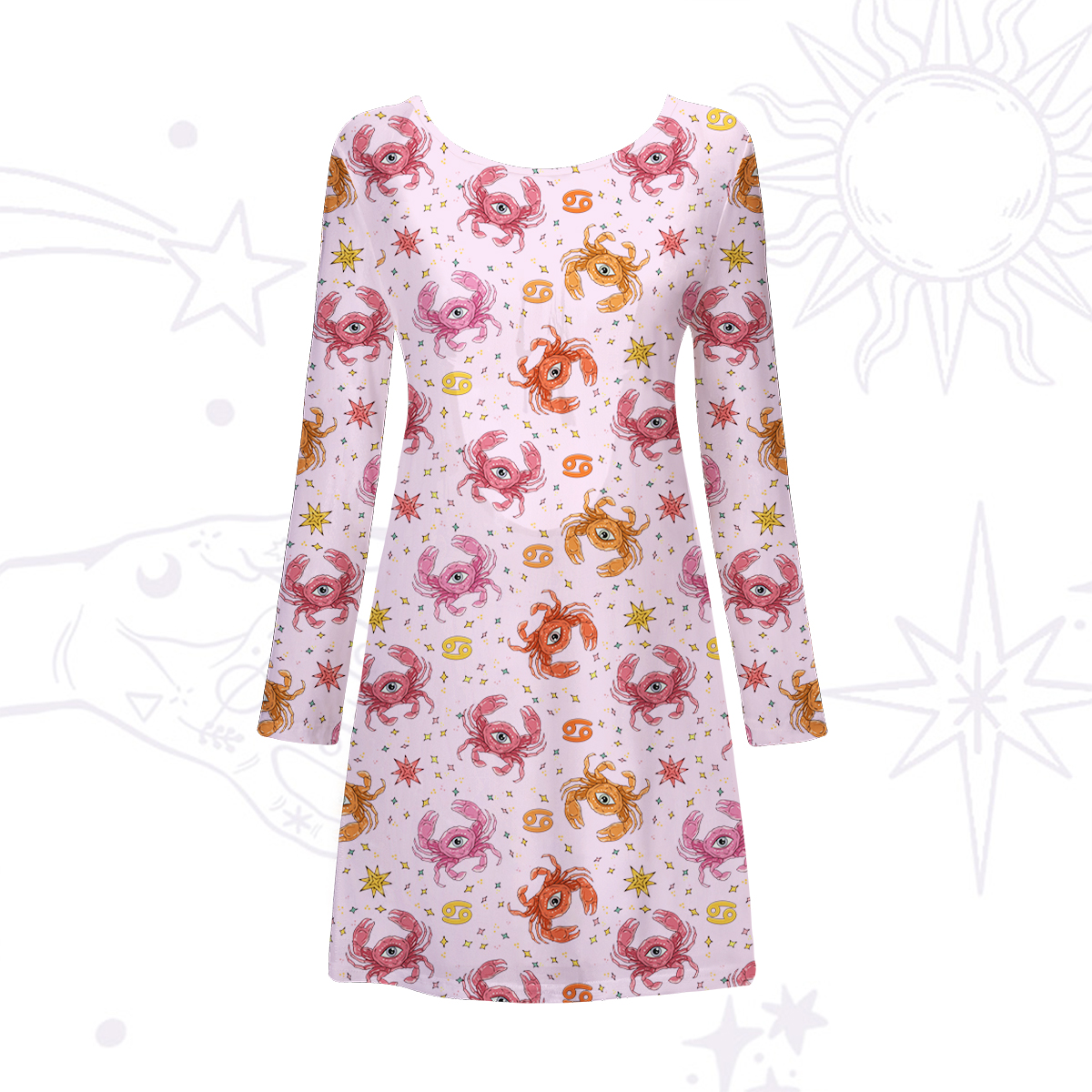 Purplehecate The Chicken Nugget Beachwear Cover-Up Dress