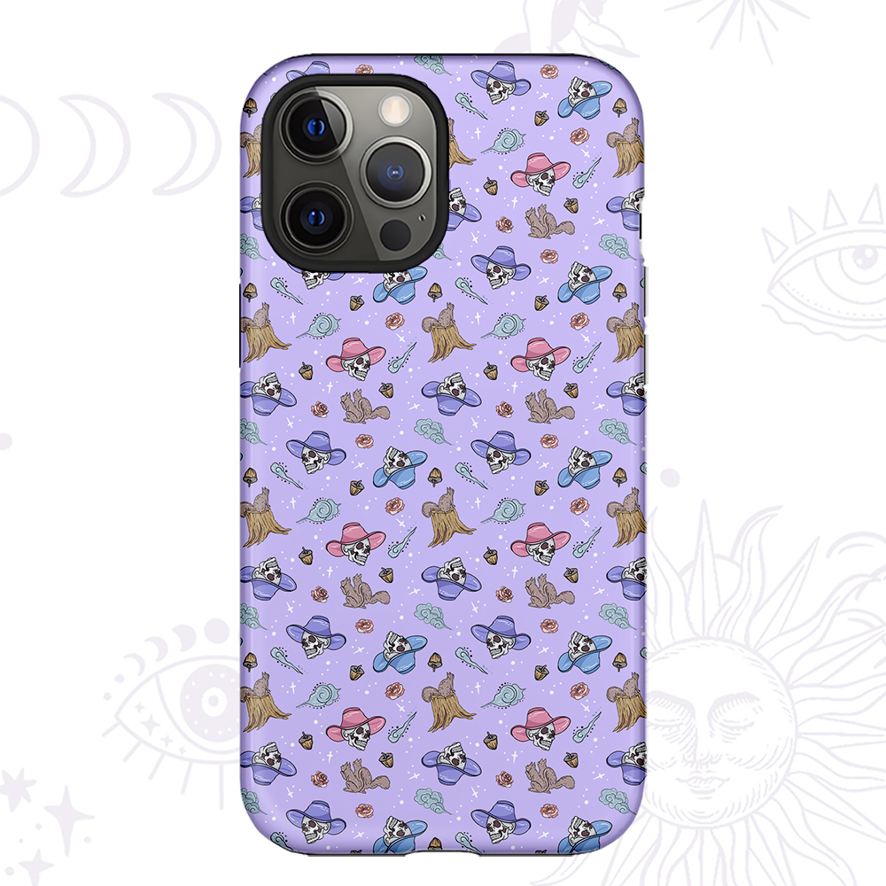 Purplehecate Magical Cowboy Skull Phone Case