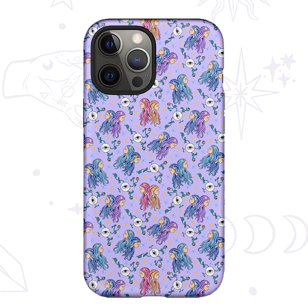 Purplehecate Gemini Spirit Zodiac Phone Case