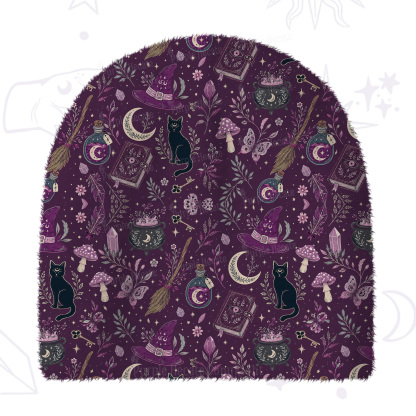 [Copy]Purplehecate Cryptid Mothman Fuzzy Knit Beanie