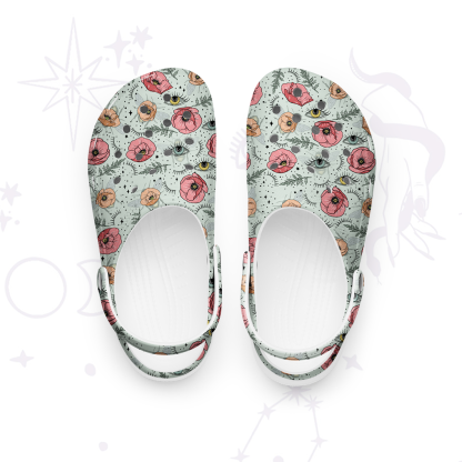 Purplehecate The Bee's Knees Rubber Clogs