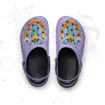 Purplehecate I'm The Queen Of All My Dreams Rubber Clogs