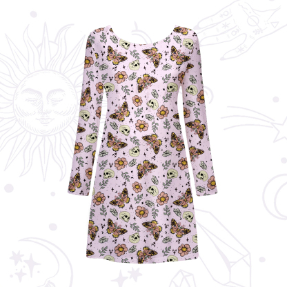 Purplehecate The Endings Won't End You Beachwear Cover-Up Dress