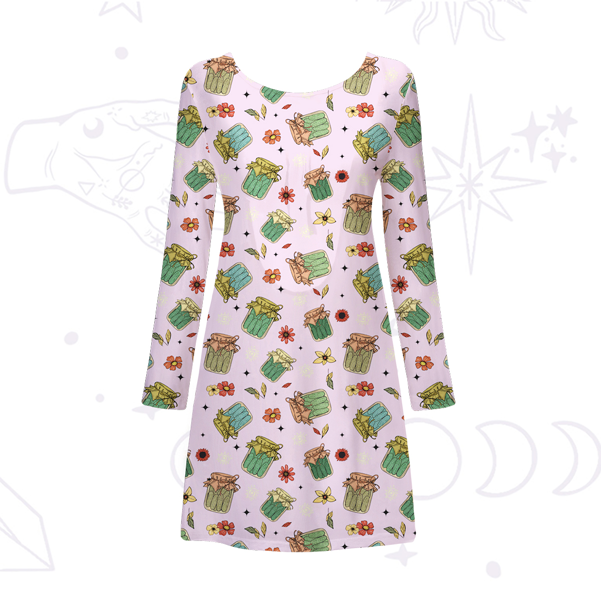 Purplehecate The Pickles Beachwear Cover-Up Dress