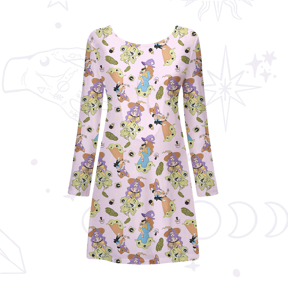 Purplehecate Mom Group Shenanigans Beachwear Cover-Up Dress