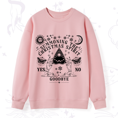 Purplehecate Christmas Mystical Talking Board Sweatshirt