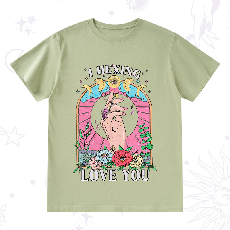 Purplehecate I Hexing Love You T-Shirt