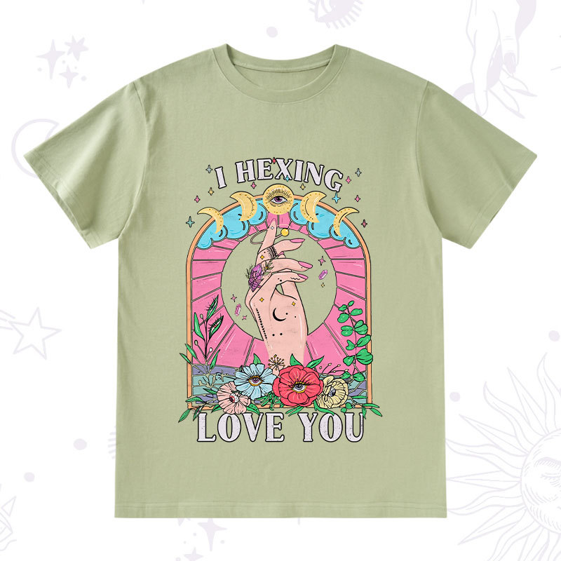 Purplehecate I Hexing Love You T-Shirt