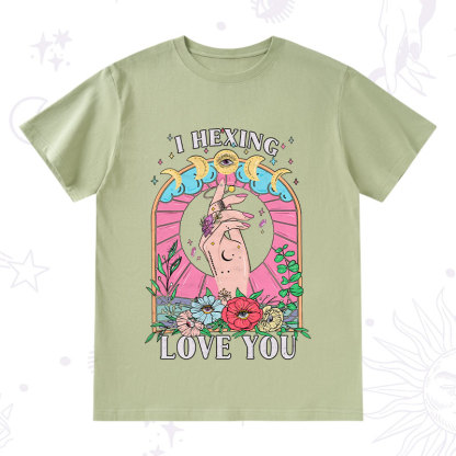 Purplehecate I Hexing Love You T-Shirt