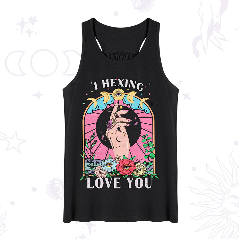 Purplehecate I Hexing Love You Tank