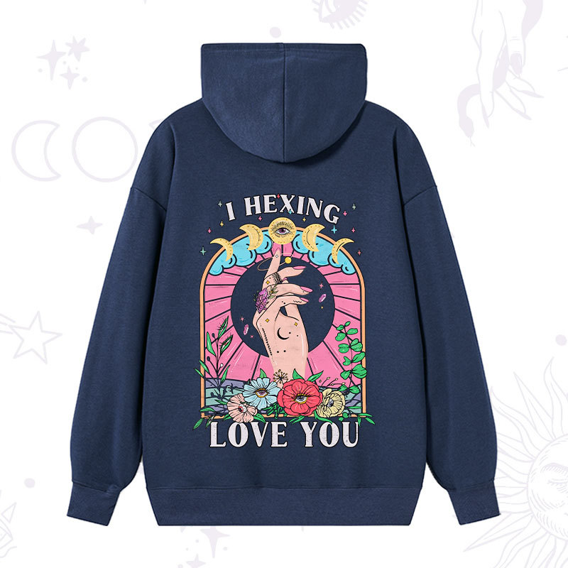 Purplehecate I Hexing Love You Hoodie