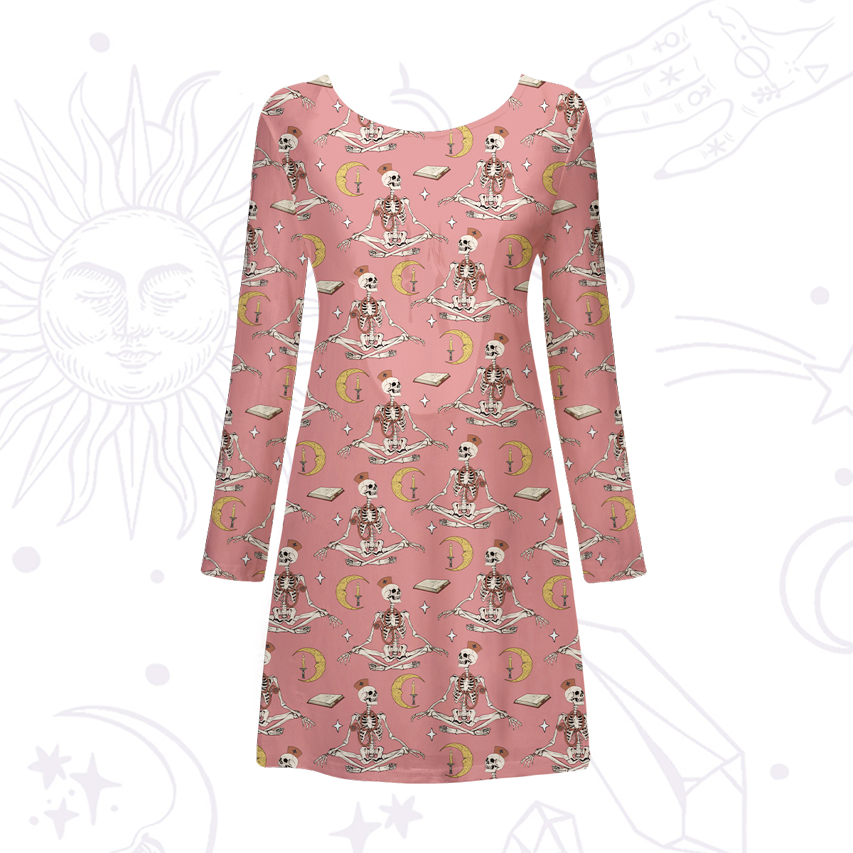Purplehecate The Nurse Beachwear Cover-Up Dress