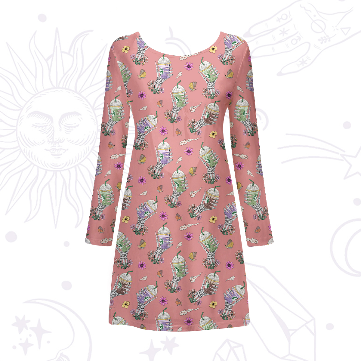 Purplehecate The Last Straw Beachwear Cover-Up Dress