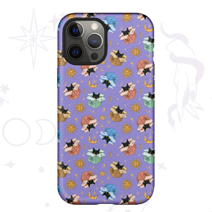 Purplehecate Magical Black Cat Phone Case