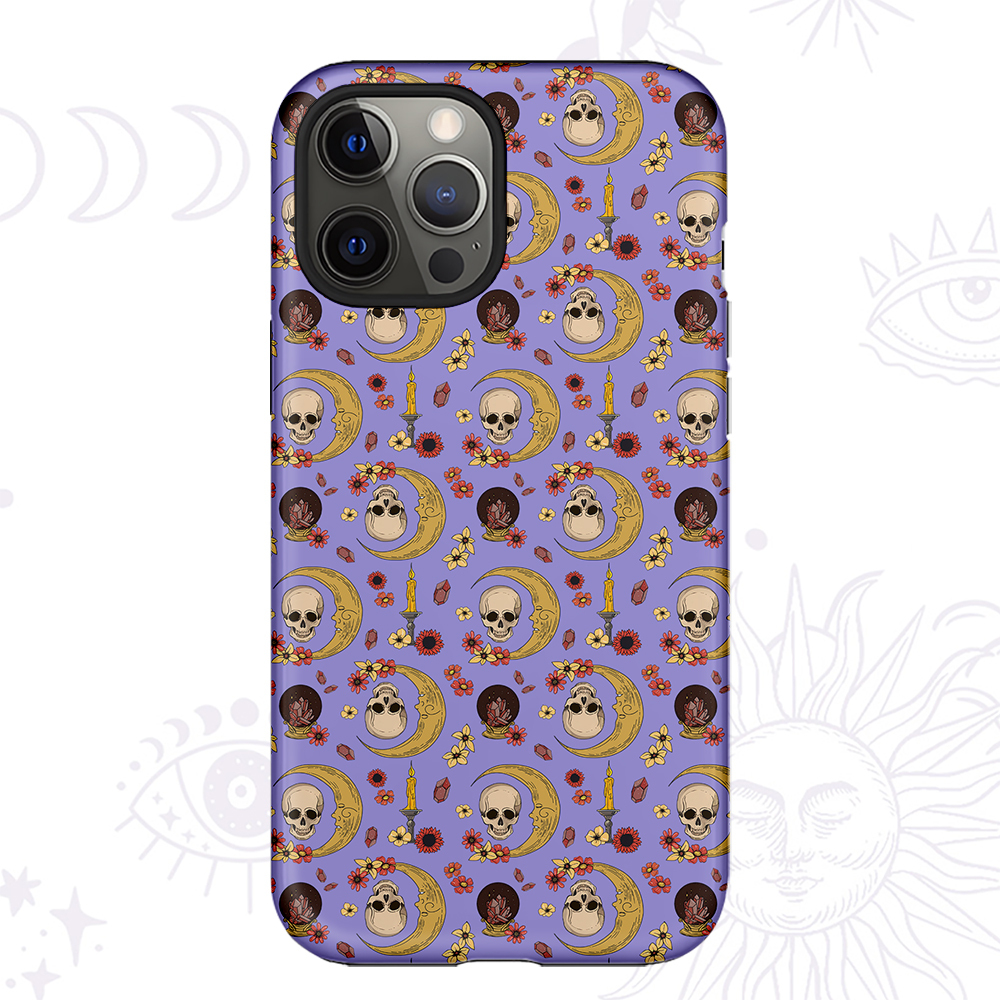 Purplehecate Sorcerer's Skull Phone Case