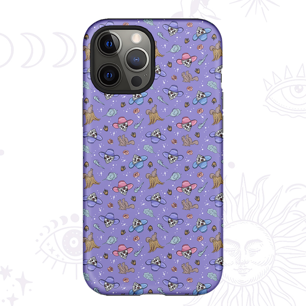 Purplehecate Magical Cowboy Skull Phone Case